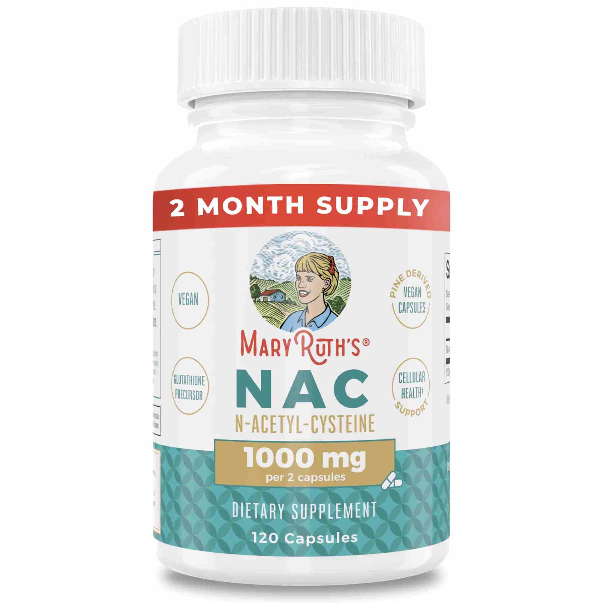 N-acetyl-cysteine (NAC) | MaryRuth's Wholesale